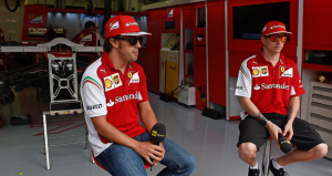 Gp Bahrain F1 2014: doppia intervista Alonso - Raikkonen