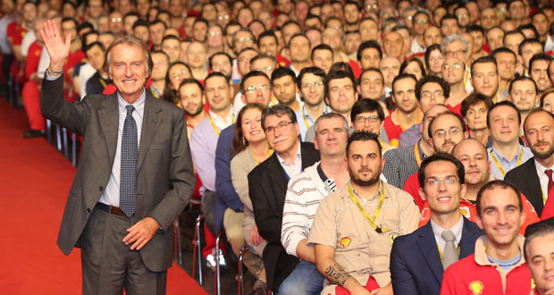 Il saluto commosso di Luca di Montezemolo alla Ferrari