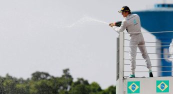 GP Brasile, vince Rosberg, podio per Massa