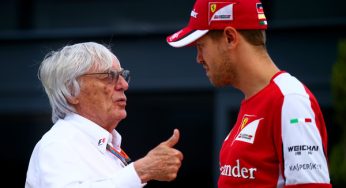 Ecclestone: “Vettel campione con la Ferrari”