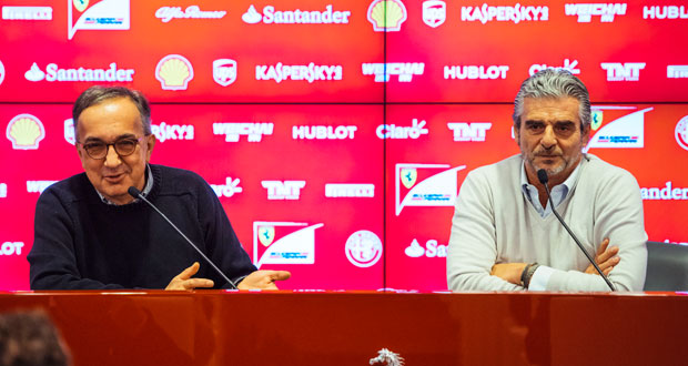marchionne e arrivabene