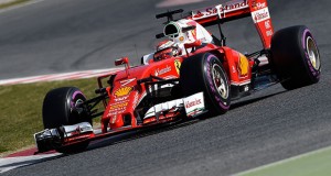 Kimi Raikkonen test Barcellona