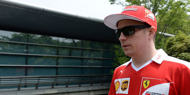 Kimi Raikkonen GP Cina