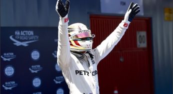 GP Spagna 2016-qualifiche Mercedes, Lewis Hamilton : «Un giro fantastico, quando posso centro sempre la pole»