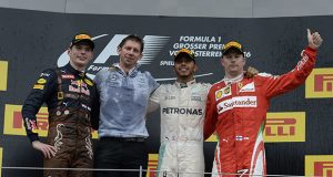 Podio gp austria f1 Pirelli