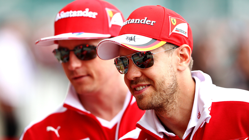 Sebastian Vettel prove libere Inghilterra
