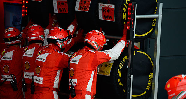 Formula 1 | GP Inghilterra 2016, Pirelli