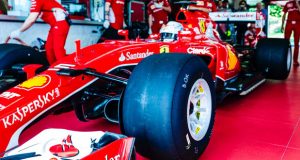 Fiorano test Ferrari Pirelli F1 2017