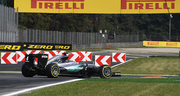 lewis hamilton gp italia libere 2 pirelli soft