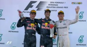 GP Malesia 2016 podio