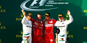 gp australia podio Pirelli f1