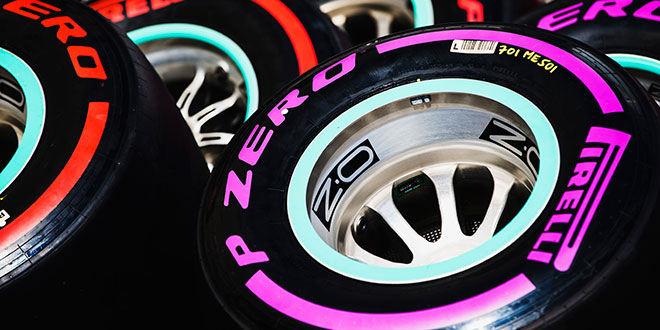 pirelli mescole f1 2017