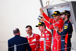 gp monaco podio f1 2017