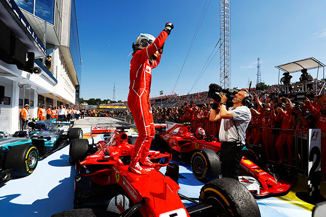 Gran Premio di Ungheria vettel winner