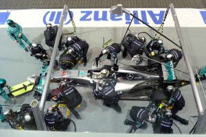 Pit Stop Gp Singapore f1 Pirelli