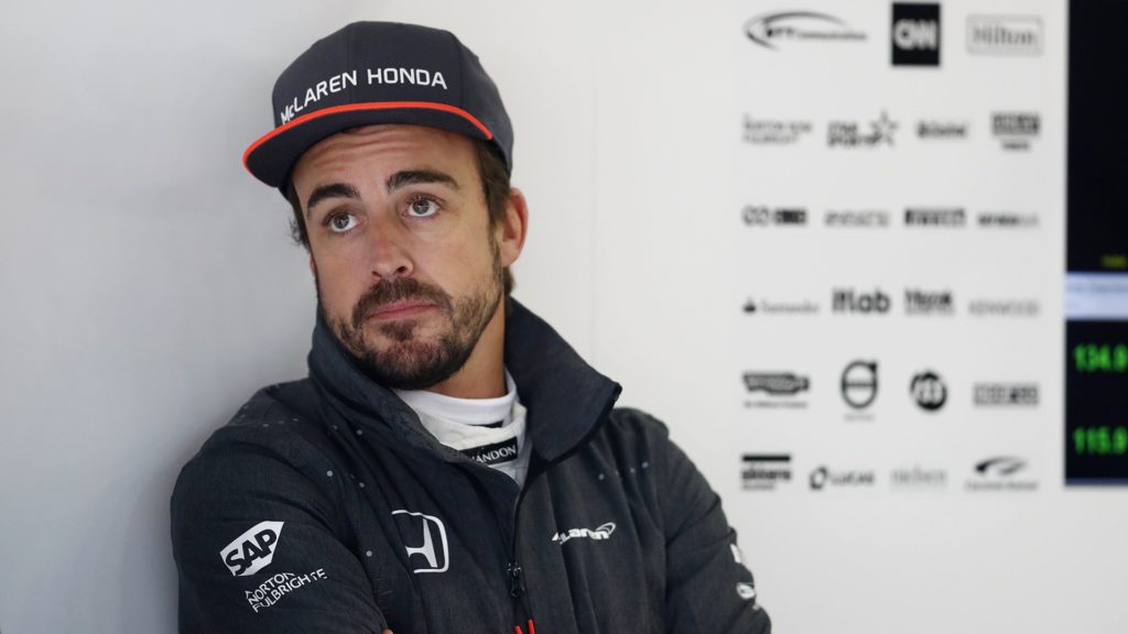 alonso puntava al podio
