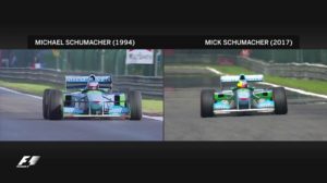 Classic F1: padre contro figlio sulla Benetton-Ford B194
