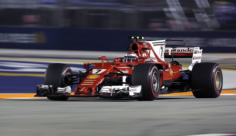 f1 gp singapore 2017 qualifiche kimi raikkonen
