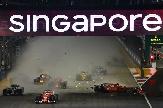 formula 1 singapore fia incidente