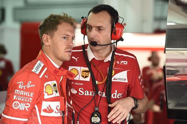 GP Malesia 2017, Sebastian Vettel: “Confidiamo nell'asciutto per il resto del weekend”
