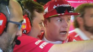 GP Singapore 2017, Kimi Raikkonen: “L'incidente al via? Sono stato colpito!”