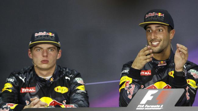 Red Bull Ricciardo e Verstappen