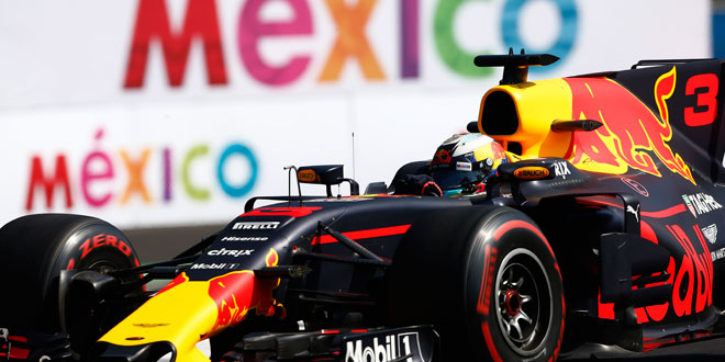 daniel ricciardo red bull libere messico