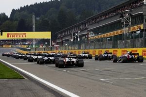 Formula 1 FIA griglia di partenza