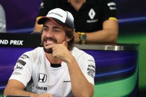 Alonso:"Nel 2018 due o tre weekend fuori dalla F1"