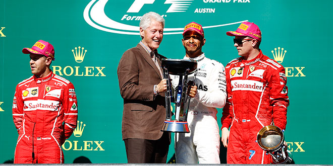 gp usa pirelli podio f1 2017