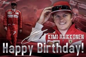 Tanti auguri a... Kimi Raikkonen!