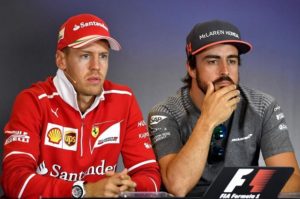 Vettel e Alonso: i beffati del GP del Giappone
