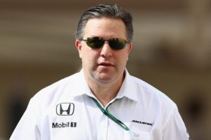 Zak Brown fiducioso per il 2018: “La McLaren punterà al podio”