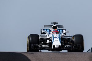 Formula 1 test Abu Dhabi 2017 Robert Kubica