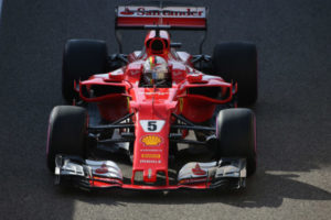 vettel test abu dhabi 2017