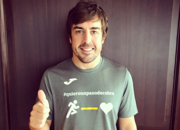 Fernando Alonso riapre le porte del suo circuito-museo per una corsa di beneficenza. Il denaro raccolto servirà per installare passaggi pedonali dove è necessario