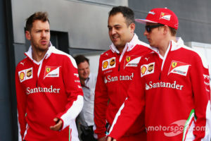 f1 ferrari sebastian vettel diego ioverno kimi raikkonen