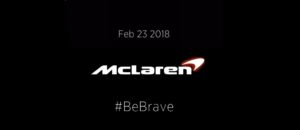 La McLaren presenterà la sua monoposto motorizzata Renault il 23 febbraio, per poi effettuare due giorni di riprese commerciali prima dei test. Nei test pre stagionali spagnoli scenderanno in pista solo i due piloti titolari del team, Fernando Alonso e Stoffel Vandoorne. L’obiettivo è tornare a sognare!