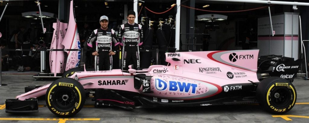 force india data presentazione