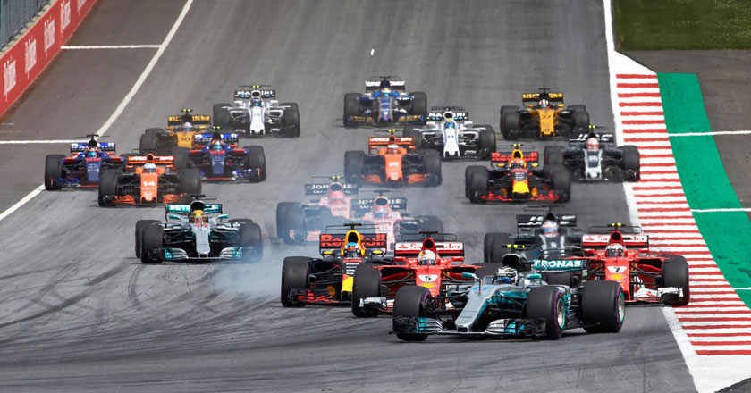 calendario Formula 1 2018