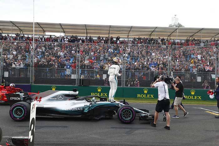 2018 f1 gp australia Hamilton qualifiche