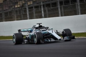 Dichiarazione Mercedes post test Barcellona