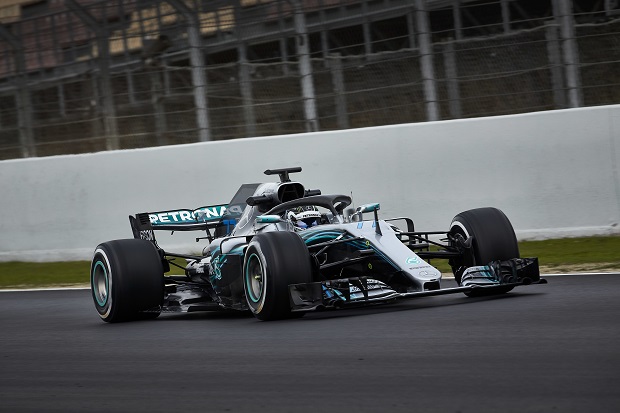 Dichiarazione Mercedes post test Barcellona