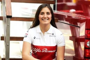 Tatiana Calderon Test Driver Sauber