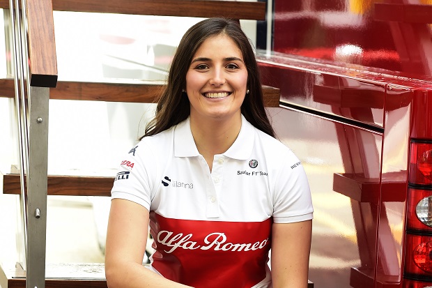 Tatiana Calderon Test Driver Sauber