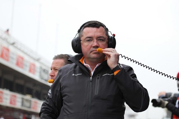 formula 1 test barcellona boullier