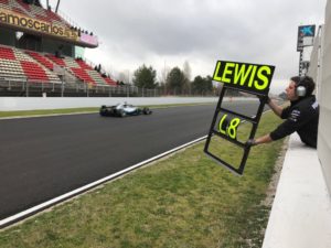 hamilton barcellona test