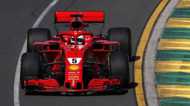 vettel melbourne 2018