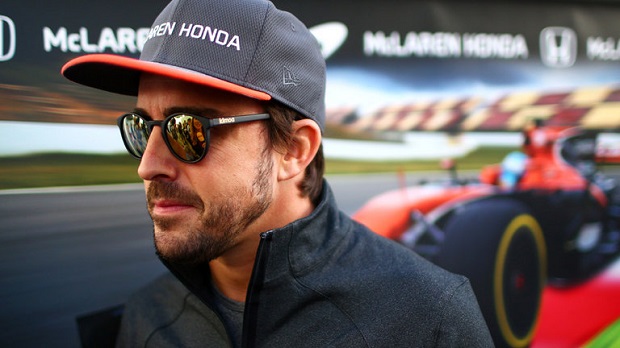 Fernando Alonso in conferenza stampa in Bahrain