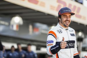 fernando alonso rookie test